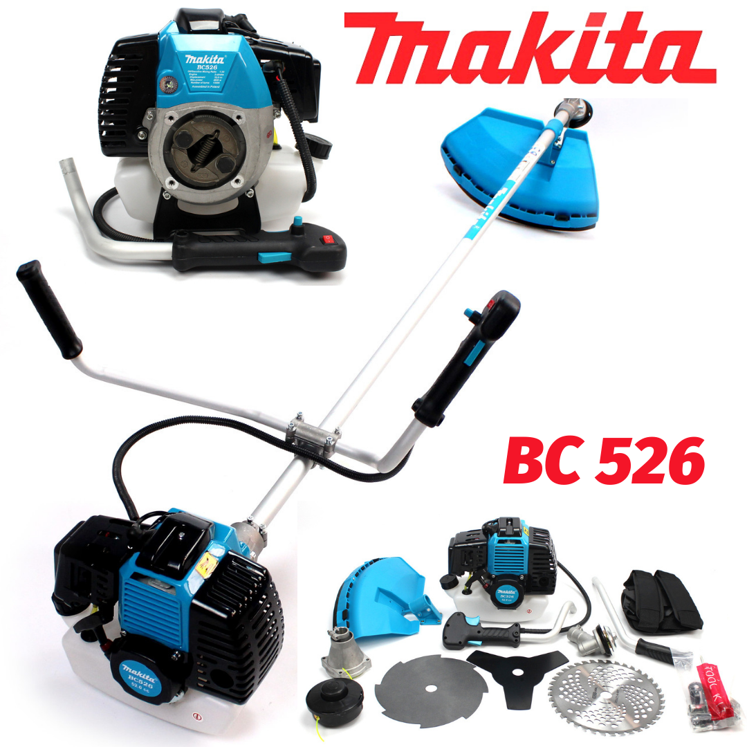 Мотокоса Makita BC 526 Бензокоса двухтактная Макита 4.6 кВт 2 тактный Комплектация Стандарт
Мотокоса Makita BC 526 Бензокоса двухтактная Макита 4.6 кВт 2 тактный Комплектация Стандарт
