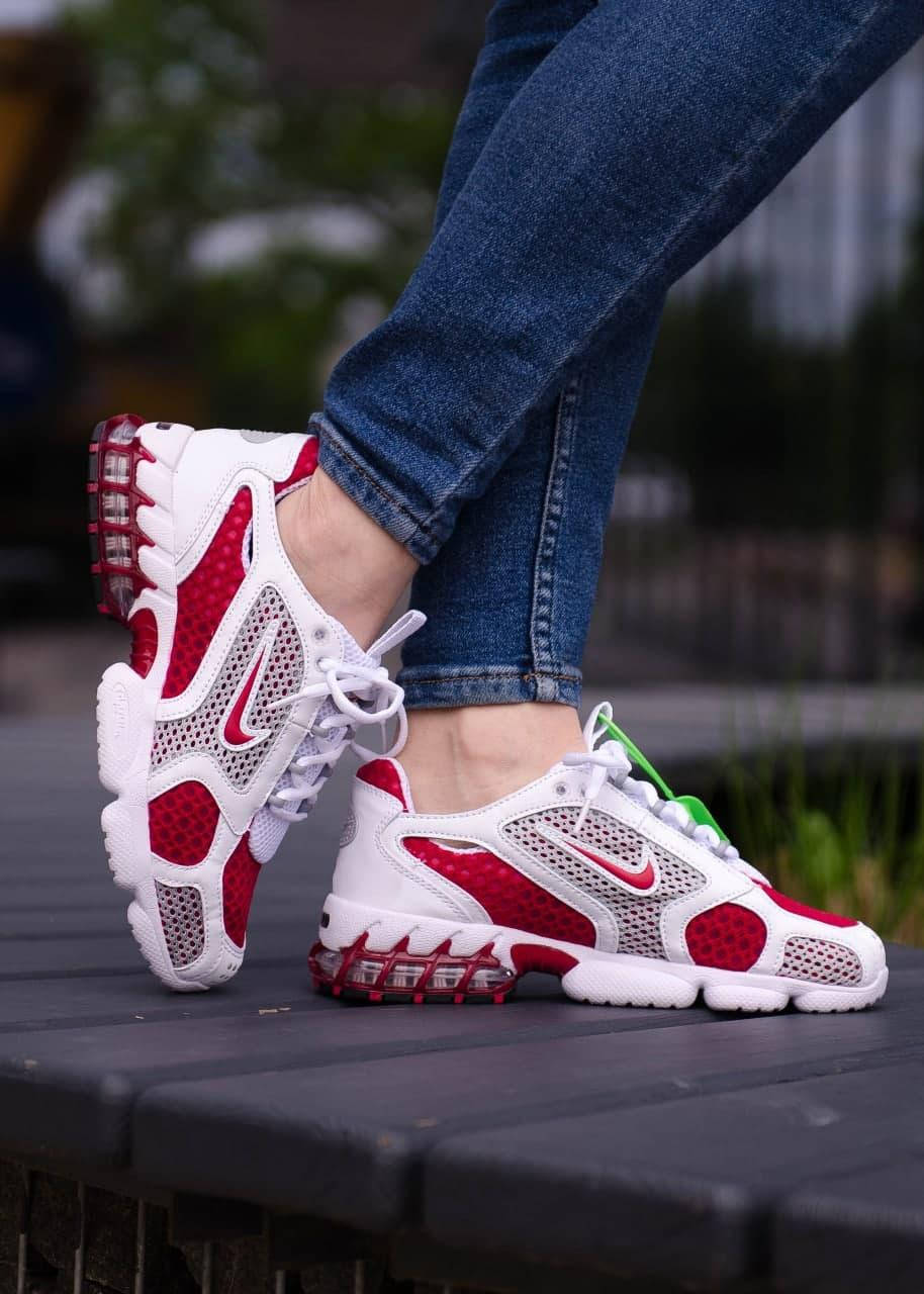 Женские кроссовки в стиле Nike Air Zoom Spiridon Cage 2 из сетки мягкие спортивные найки белые с красным, Белый
Женские кроссовки в стиле Nike Air Zoom Spiridon Cage 2 из сетки мягкие спортивные найки белые с красным, Белый