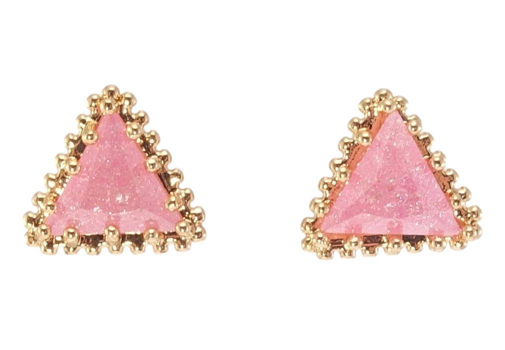 Серьги Xuping Позолота 18K гвоздики (пусеты) "Розовые кристальные треугольники в ажурной оправе" 10х10мм
Серьги Xuping Позолота 18K гвоздики (пусеты) "Розовые кристальные треугольники в ажурной оправе" 10х10мм