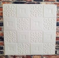 Самоклеющиеся обои Декоративная 3D панель ПВХ 1 шт, белые квадраты
Самоклеющиеся обои Декоративная 3D панель ПВХ 1 шт, белые квадраты