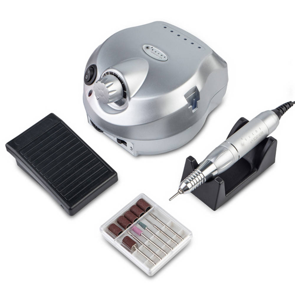 Аппарат для маникюра 35 000 об/мин + фрезы Nail Drill ZS-601 / Фрезер для маникюра и педикюра Серый
Аппарат для маникюра 35 000 об/мин + фрезы Nail Drill ZS-601 / Фрезер для маникюра и педикюра Серый