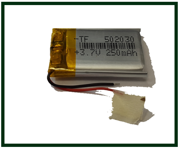 Аккумулятор с контроллером универсальный 30*20*5 (Li-ion, 3,7V, 250 mAh) поступление 2020 года
Аккумулятор с контроллером универсальный 30*20*5 (Li-ion, 3,7V, 250 mAh) поступление 2020 года