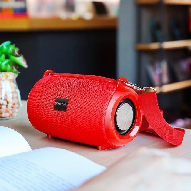 Портативная мини колонка Borofone TWS колонка USB / FM / Bluetooth, блютуз колонка с радио, флешкой, Красный
Портативная мини колонка Borofone TWS колонка USB / FM / Bluetooth, блютуз колонка с радио, флешкой, Красный