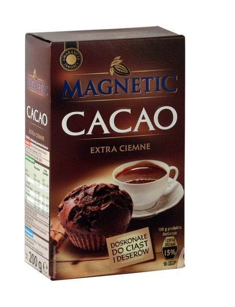 Какао Magnetic Cacao Extra Ciemne 200 г
Какао Magnetic Cacao Extra Ciemne 200 г