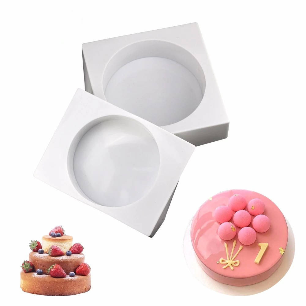 Силиконовая форма для евродесертов Круг 13,5 см, Белый
Силиконовая форма для евродесертов Круг 13,5 см, Белый