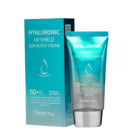 Солнцезащитный крем с гиалуроновой кислотой Farmstay Hyaluronic UV Shield Sun Block Cream SPF50+ PA+++
Солнцезащитный крем с гиалуроновой кислотой Farmstay Hyaluronic UV Shield Sun Block Cream SPF50+ PA+++