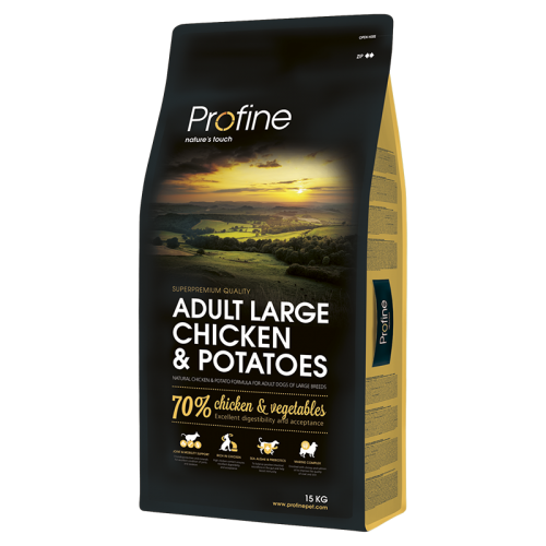 Profine Adult Large Breed Chicken Профайн Сухой корм для взрослых собак крупных пород с курицей 15 кг
Profine Adult Large Breed Chicken Профайн Сухой корм для взрослых собак крупных пород с курицей 15 кг