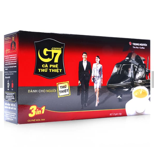 Вьетнамский растворимый кофе 3в1 с сахаром и сливками G7 Trung Nguen Original, 21 пак (Вьетнам)
Вьетнамский растворимый кофе 3в1 с сахаром и сливками G7 Trung Nguen Original, 21 пак (Вьетнам)
