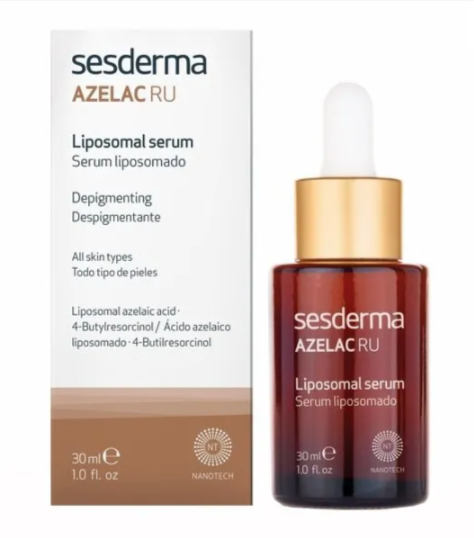 Sesderma Azelac RU Liposomal Serum Липосомальная Сыворотка От Депигментации 30 мл Оригинал Доставка из ЕС
Sesderma Azelac RU Liposomal Serum Липосомальная Сыворотка От Депигментации 30 мл Оригинал Доставка из ЕС