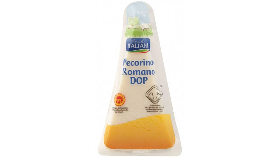 Сыр твёрдый овечий Pascoli ITALIANI Pecorino Romano DOP, 200 г Италия 
Сыр твёрдый овечий Pascoli ITALIANI Pecorino Romano DOP, 200 г Италия