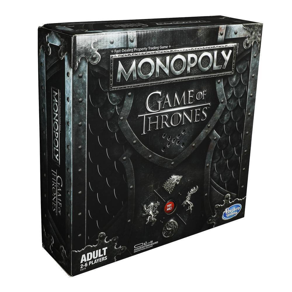Звуковая Монополия Игра Престолов коллекционное издание Monopoly Game of Thrones Hasbro E3278
Звуковая Монополия Игра Престолов коллекционное издание Monopoly Game of Thrones Hasbro E3278