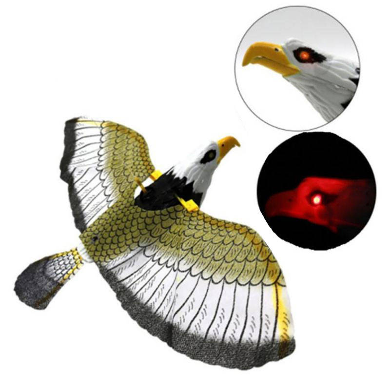 Игрушка - отпугиватель птиц визуально звуковой движущийся, в виде орла SMART SENSOR Eagle robot ER01, Красный
Игрушка - отпугиватель птиц визуально звуковой движущийся, в виде орла SMART SENSOR Eagle robot ER01, Красный