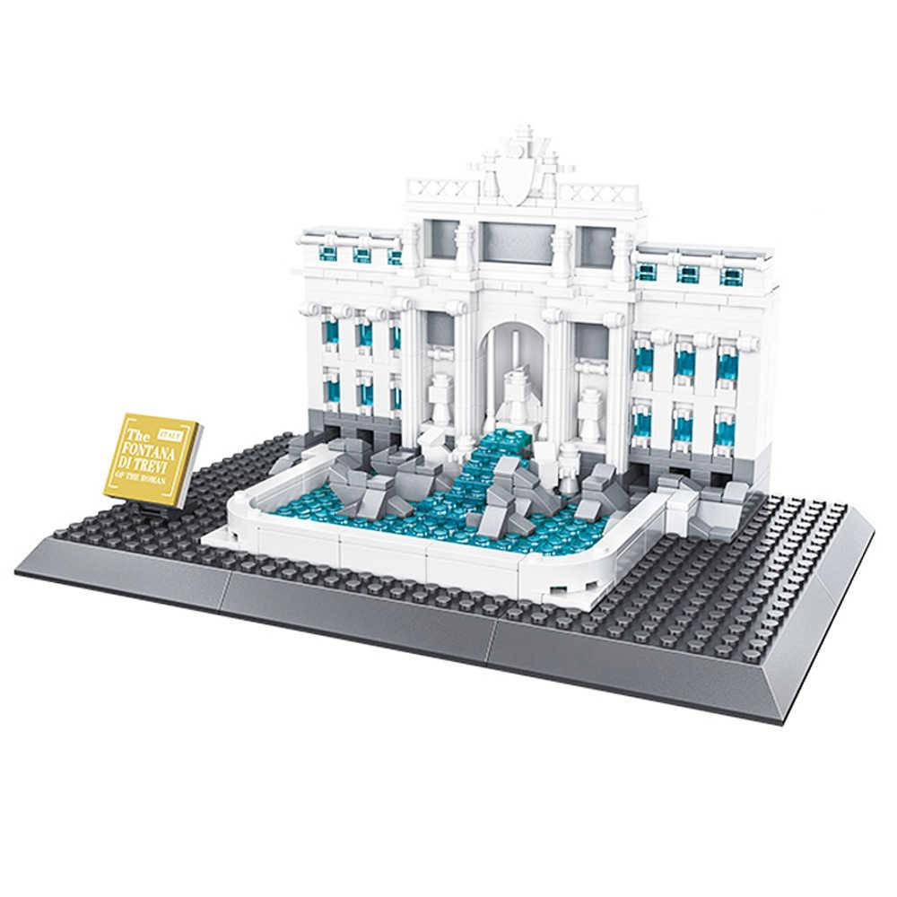 Конструктор Wange 3D Фонтан Треви Fontana di Trevi-Rome 4212 детский 688 деталей пластик 3Д блок, Разные цвета
Конструктор Wange 3D Фонтан Треви Fontana di Trevi-Rome 4212 детский 688 деталей пластик 3Д блок, Разные цвета
