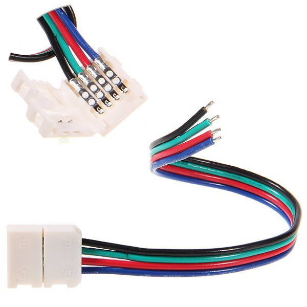 Dilux - Соединительный кабель с коннектор для светодиодной ленты RGB SMD 5050 RGB 4pin (1 jack)
Dilux - Соединительный кабель с коннектор для светодиодной ленты RGB SMD 5050 RGB 4pin (1 jack)
