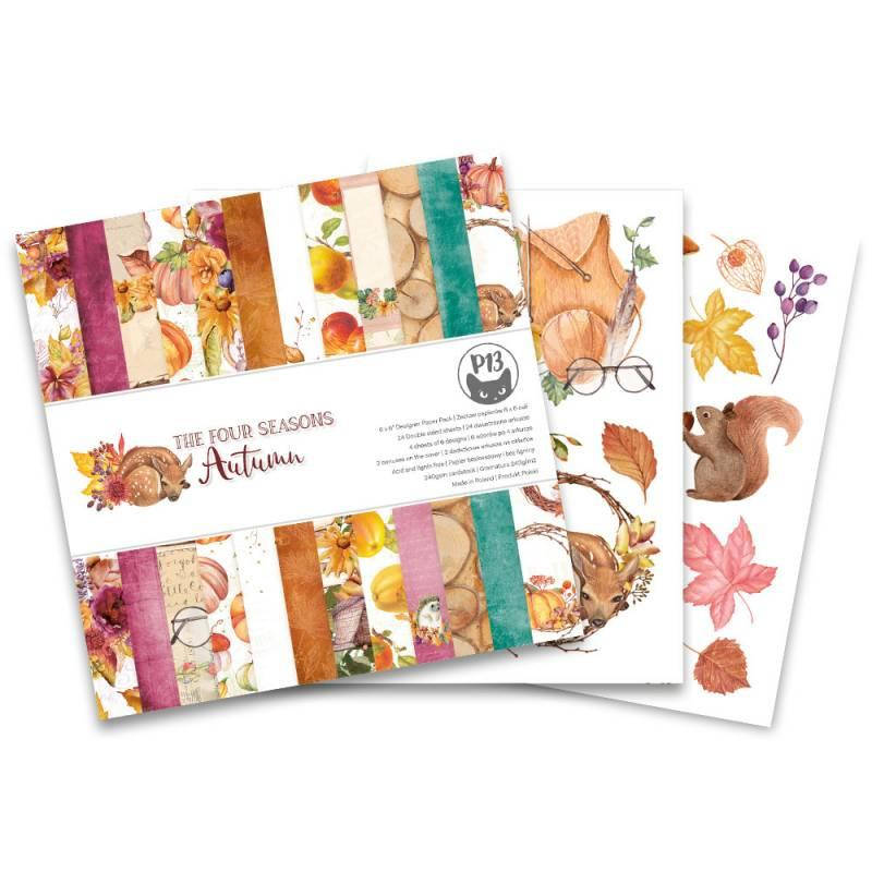 Набір двостороннього паперу - The Four Seasons - Autumn - P13 - 15х15 Ціна за 1/2 набору!
Набір двостороннього паперу - The Four Seasons - Autumn - P13 - 15х15 Ціна за 1/2 набору!