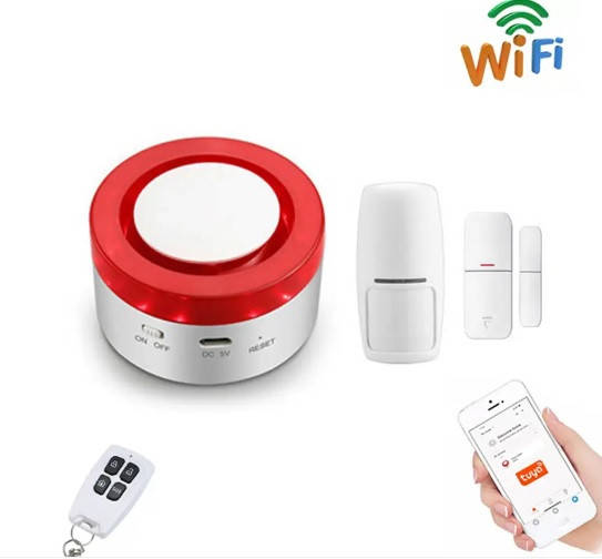 Комплект беспроводной Wi-Fi сигнализации Tuya, Умная сирена, домашняя охранная сигнализация Usmart SAS-101
Комплект беспроводной Wi-Fi сигнализации Tuya, Умная сирена, домашняя охранная сигнализация Usmart SAS-101