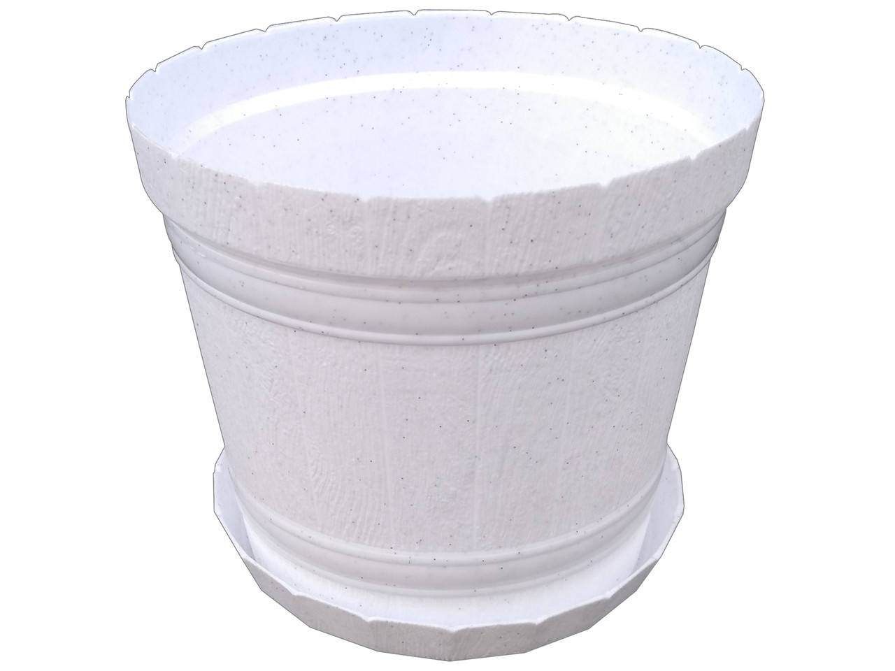 Горшок для цветов "Кадушка" с подставкой 3,1л белый (ЧП КВВ)
Горшок для цветов "Кадушка" с подставкой 3,1л белый (ЧП КВВ)