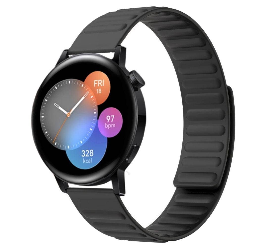 Силиконовый магнитный ремешок Primolux Magnet для часов Huawei Watch GT2 42mm / GT3 42mm - Black
Силиконовый магнитный ремешок Primolux Magnet для часов Huawei Watch GT2 42mm / GT3 42mm - Black