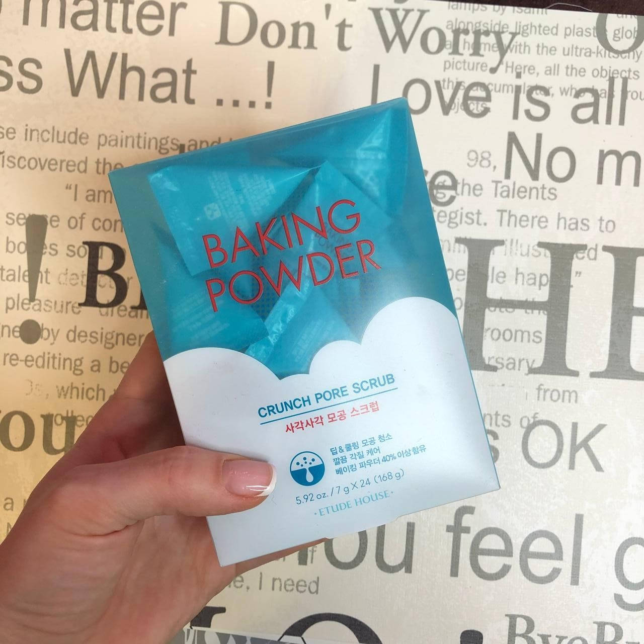 Скраб для очищения кожи лица с пищевой содой Etude House Baking Powder Crunch Pore Scrub
Скраб для очищения кожи лица с пищевой содой Etude House Baking Powder Crunch Pore Scrub