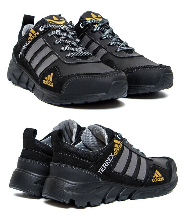 Мужские кожаные кроссовки Adidas, Адидас Terrex Black, мужские туфли черные, кеды повседневные. Мужская обувь, Черный
Мужские кожаные кроссовки Adidas, Адидас Terrex Black, мужские туфли черные, кеды повседневные. Мужская обувь, Черный