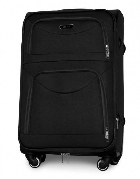 Чемодан Fly 6802(4) средний М на 4 колесах Черный - 6802400021 
Чемодан Fly 6802(4) средний М на 4 колесах Черный - 6802400021