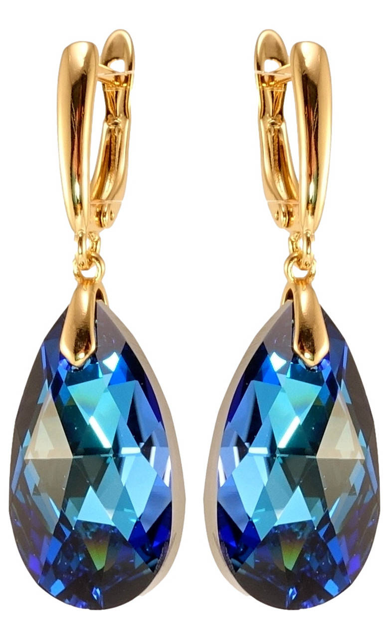 Серьги Xuping Позолота 18K с кр-ми Swarovski английский замок "Кристальные капельки Metallic Blue"
Серьги Xuping Позолота 18K с кр-ми Swarovski английский замок "Кристальные капельки Metallic Blue"