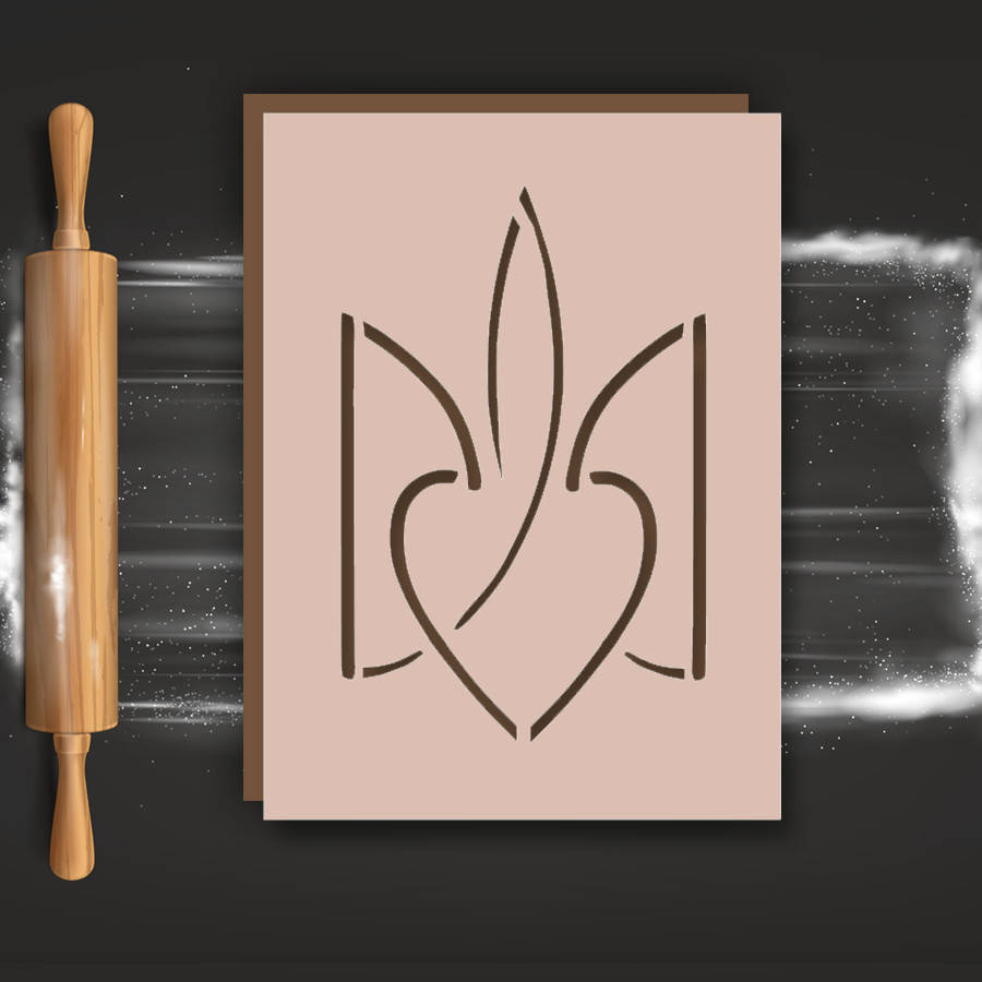 Трафарет для пряников герб
Трафарет для пряников герб