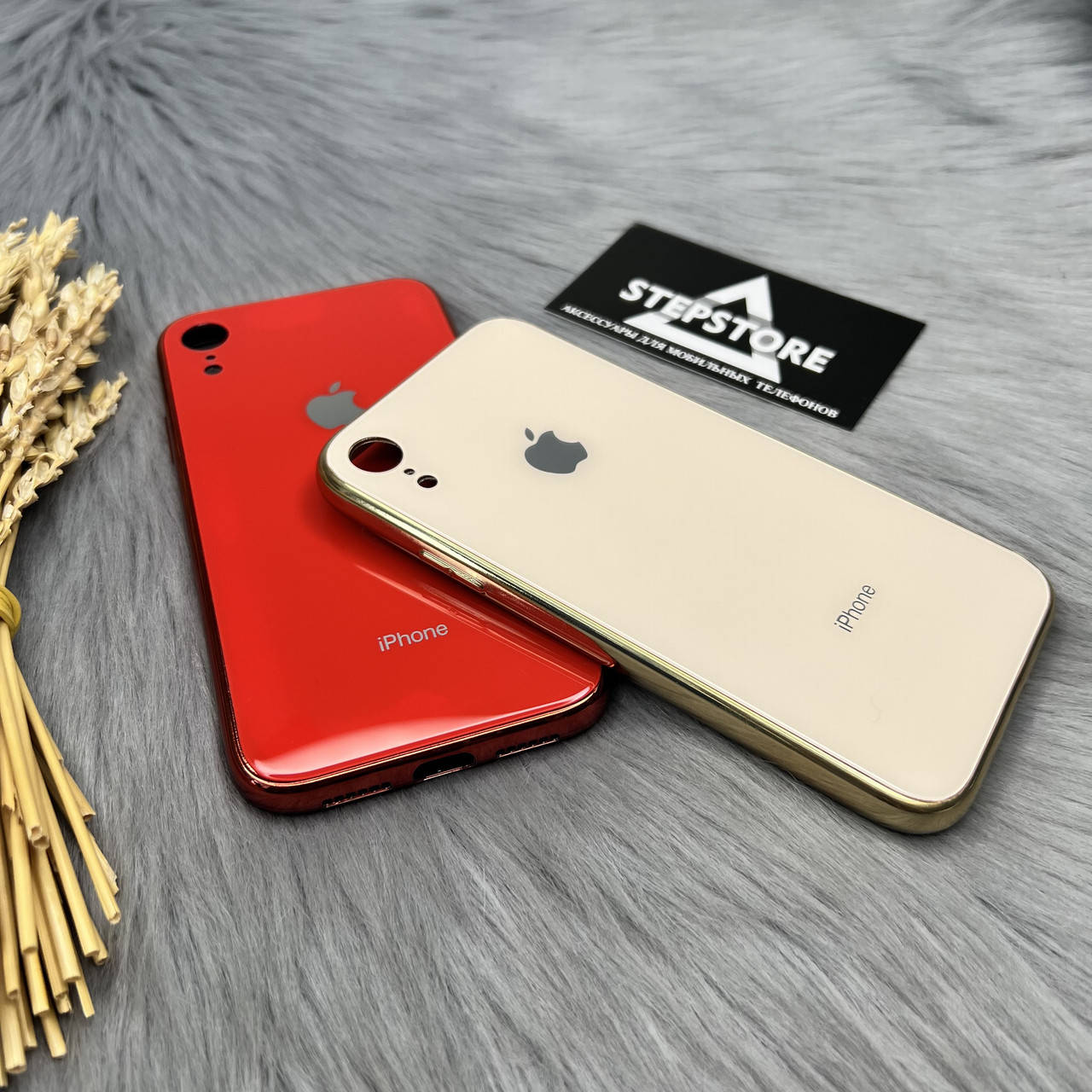 Чехол Glass Case для Iphone XR / 10R стеклянный противоударный хромированый силиконовый ободок, Красный
Чехол Glass Case для Iphone XR / 10R стеклянный противоударный хромированый силиконовый ободок, Красный