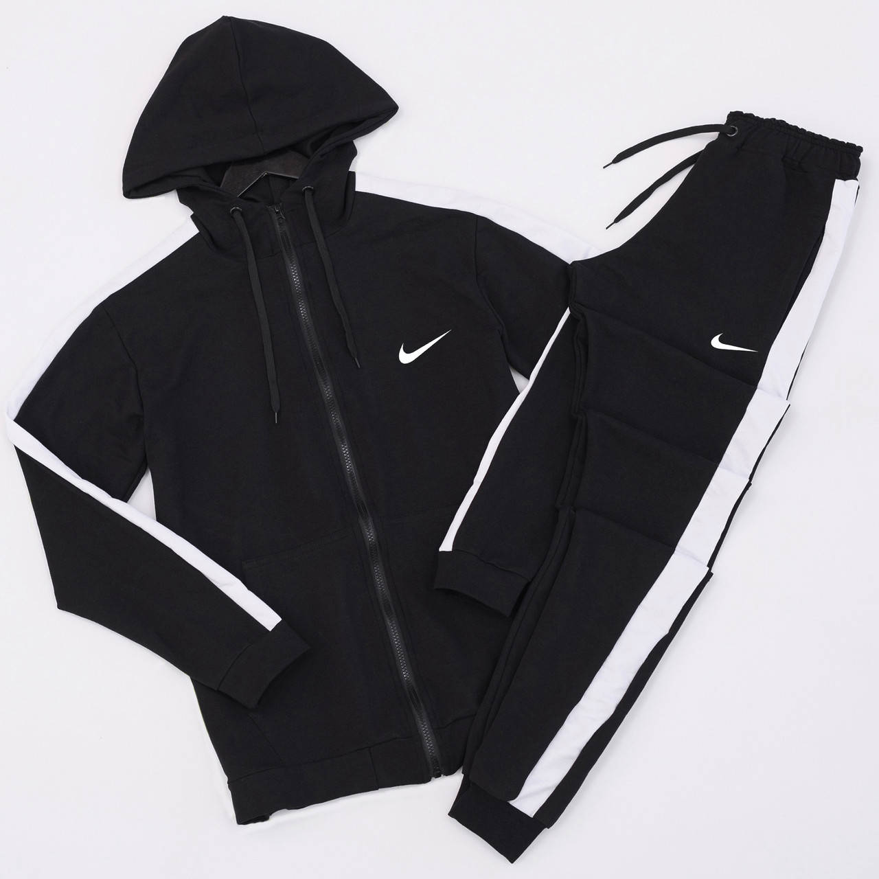 Мужской спортивный костюм Nike с лампасами весенний осенний черный | Штаны + Зиппер демисезонный Найк
Мужской спортивный костюм Nike с лампасами весенний осенний черный | Штаны + Зиппер демисезонный Найк