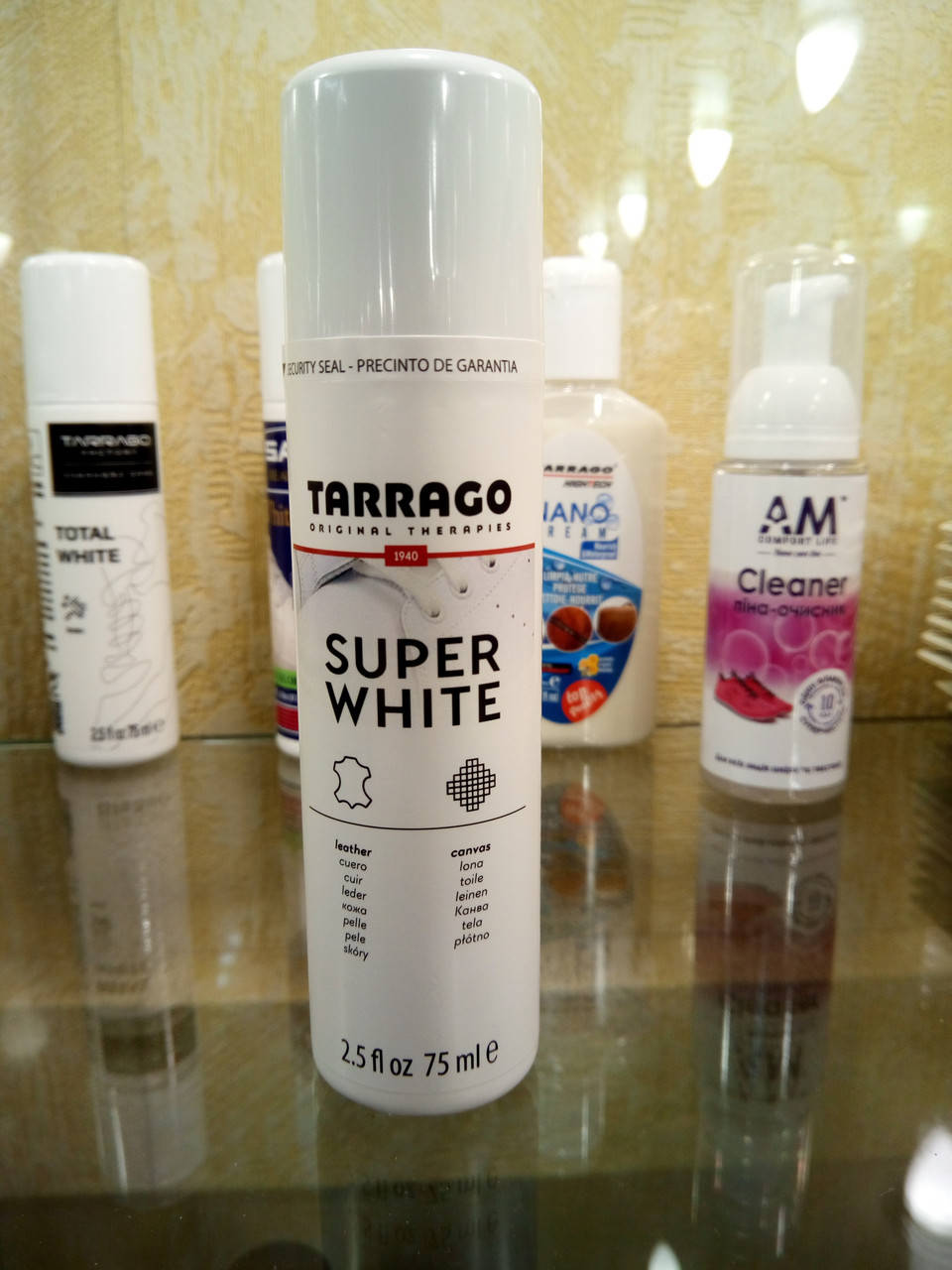 Крем-краска для кроссовок Tarrago Super White, Белый
Крем-краска для кроссовок Tarrago Super White, Белый