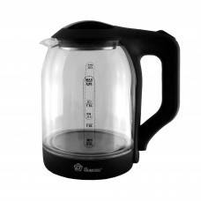 Электрочайник стеклянный Domotec Германия Черный 
Электрочайник стеклянный Domotec Германия Черный