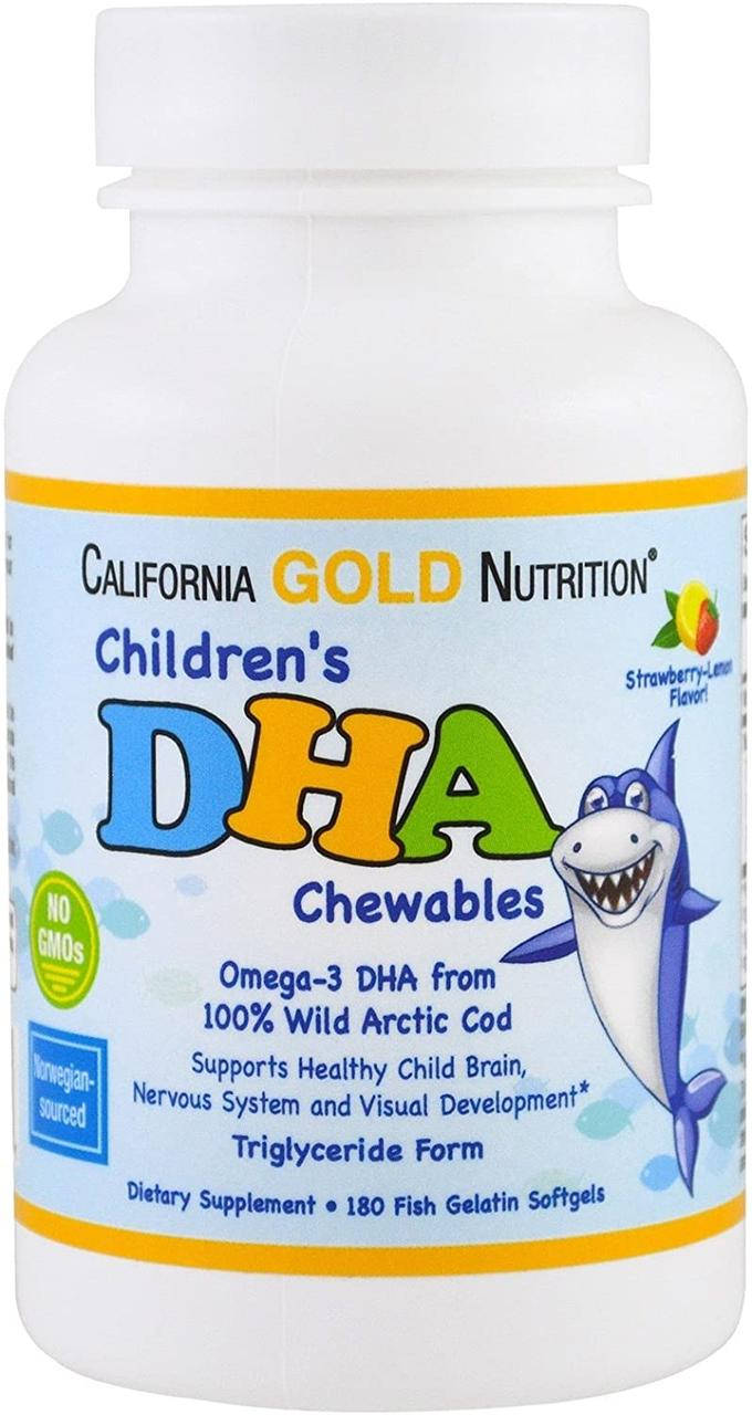 California Gold Nutrition Children's DHA 180 гелевых капсул
California Gold Nutrition Children's DHA 180 гелевых капсул