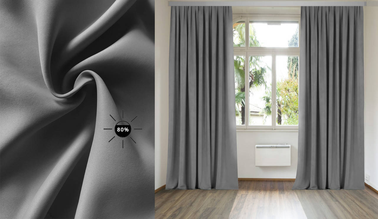 Комплект штор Di&Di Димаут Матовый Серый
Комплект штор Di&Di Димаут Матовый Серый