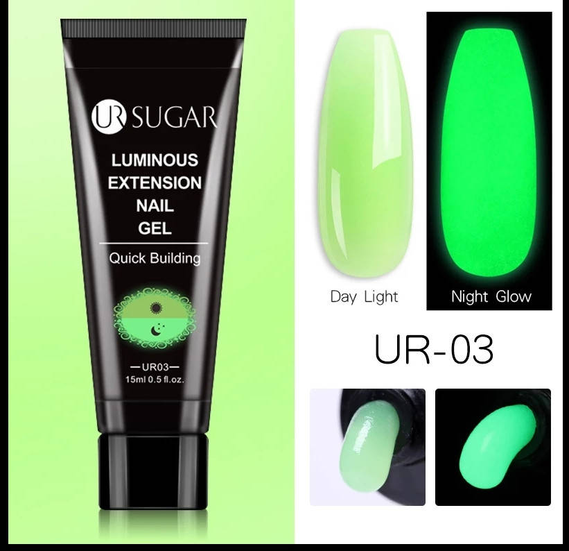 15мл. Светящийся в темноте Полигель UrSugar Акрил гель, акригель для наращивания и укрепление ногтей Зеленый
15мл. Светящийся в темноте Полигель UrSugar Акрил гель, акригель для наращивания и укрепление ногтей Зеленый