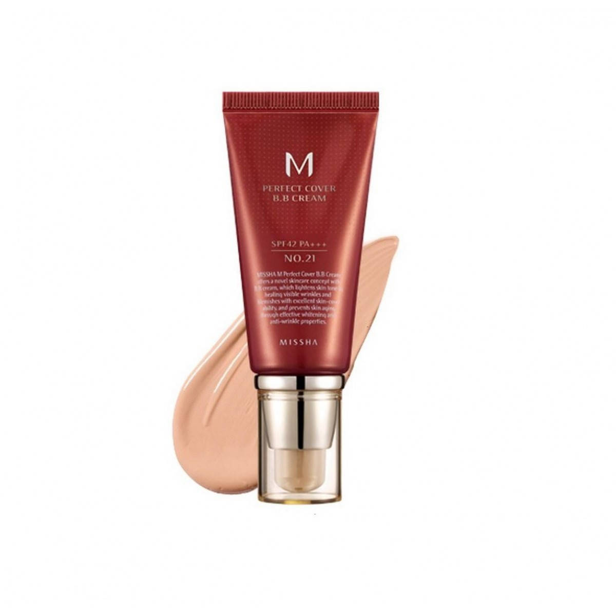 BB крем с идеальным покрытием Missha M Perfect Cover BB Cream 21 SPF42/PA++ (50мл) 21 Тон
BB крем с идеальным покрытием Missha M Perfect Cover BB Cream 21 SPF42/PA++ (50мл) 21 Тон