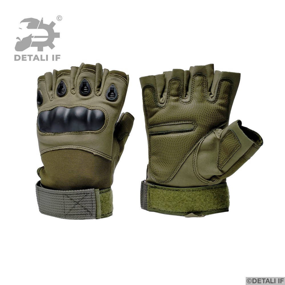 Тактические перчатки без пальцев размер M ширина ладони 8см 
Тактические перчатки без пальцев размер M ширина ладони 8см