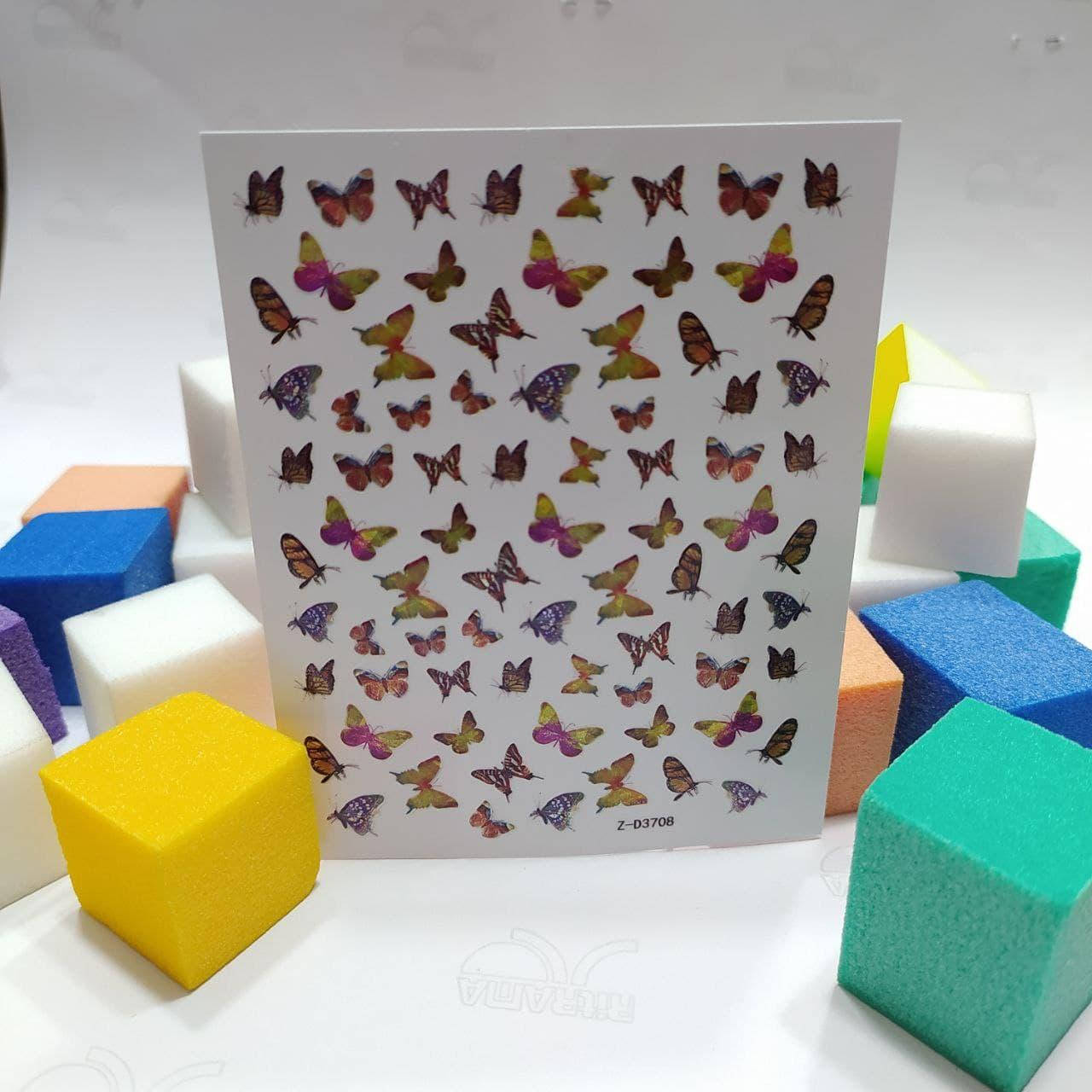 Наклейка для ногтей Z-D3708, Разные цвета
Наклейка для ногтей Z-D3708, Разные цвета