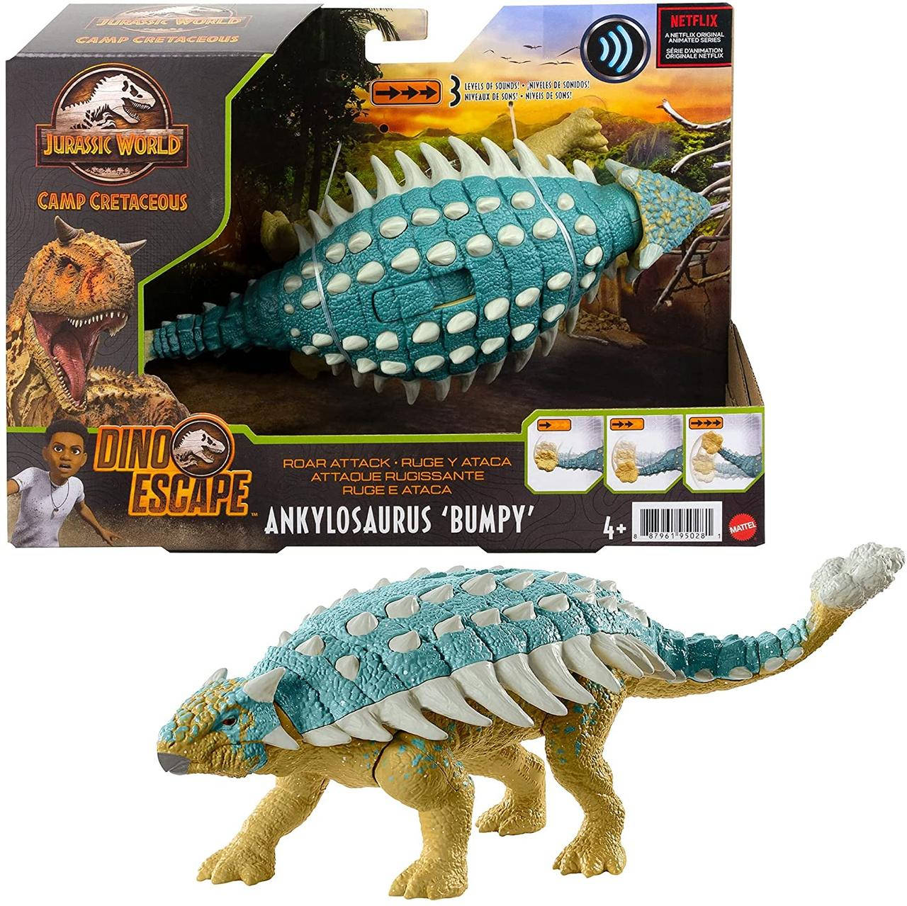 Динозавр Анкилозавр Бампи Мир Юрского Периода Jurassic World Ankylosaurus Bumpy Mattel GWY27
Динозавр Анкилозавр Бампи Мир Юрского Периода Jurassic World Ankylosaurus Bumpy Mattel GWY27