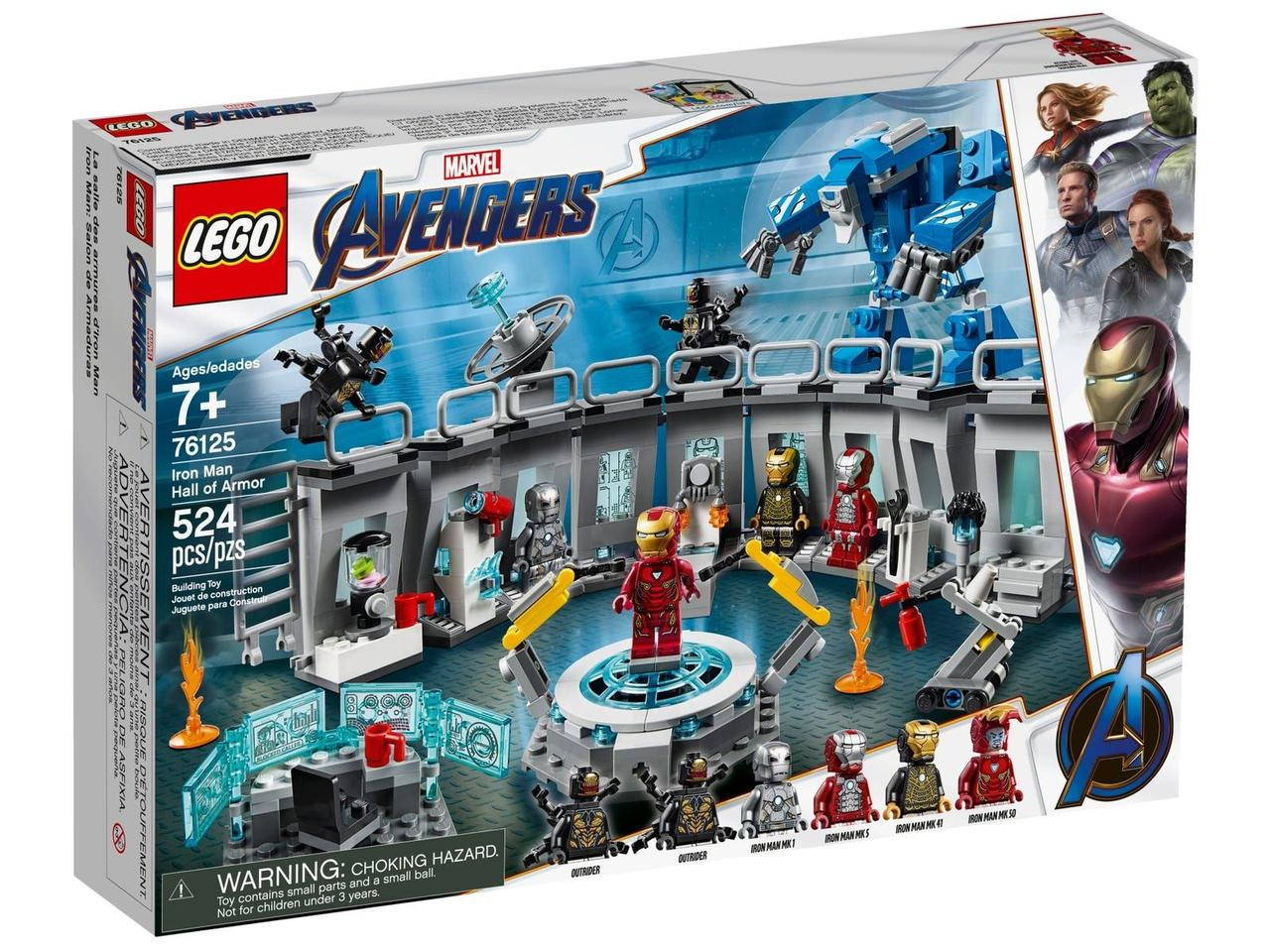 Конструктор LEGO Super Heroes Marvel Comics 76125 Лаборатория Железного Человека, Голубой
Конструктор LEGO Super Heroes Marvel Comics 76125 Лаборатория Железного Человека, Голубой
