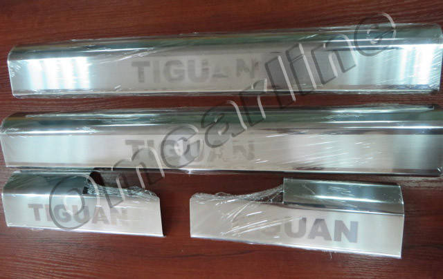 Накладки на пороги (НА ПЛАСТИК) volkswagen tiguan (фольксваген тигуан) до 2015, 4 шт. логотип, нерж.
Накладки на пороги (НА ПЛАСТИК) volkswagen tiguan (фольксваген тигуан) до 2015, 4 шт. логотип, нерж.