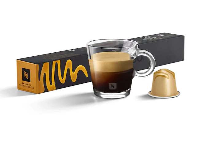 Кофе в капсулах Nespresso Caramel Creme Brulee 6 тубус, Швейцария Неспрессо кофе с ароматом карамели
Кофе в капсулах Nespresso Caramel Creme Brulee 6 тубус, Швейцария Неспрессо кофе с ароматом карамели