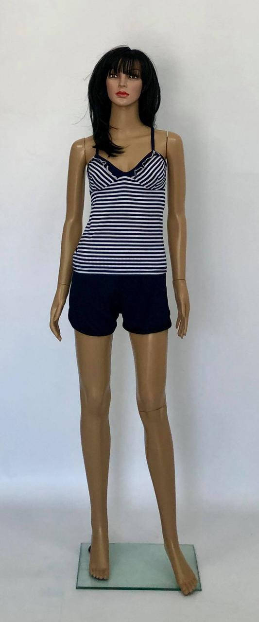 Летний пляжный костюм с шортами 50 
Летний пляжный костюм с шортами 50