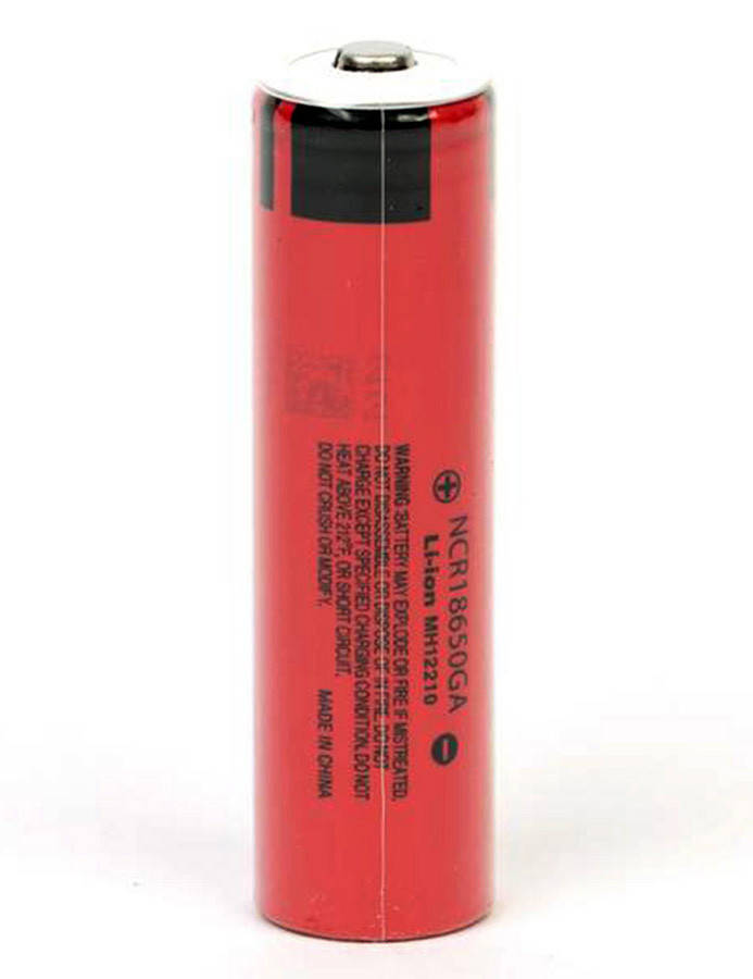 Аккумулятор 18650 литий-ионный (Li-Ion) Sanyo NCR18650GA защищенный (Protected), 3500mAh, 10A, 4.2/3.6/2.5V,
Аккумулятор 18650 литий-ионный (Li-Ion) Sanyo NCR18650GA защищенный (Protected), 3500mAh, 10A, 4.2/3.6/2.5V,