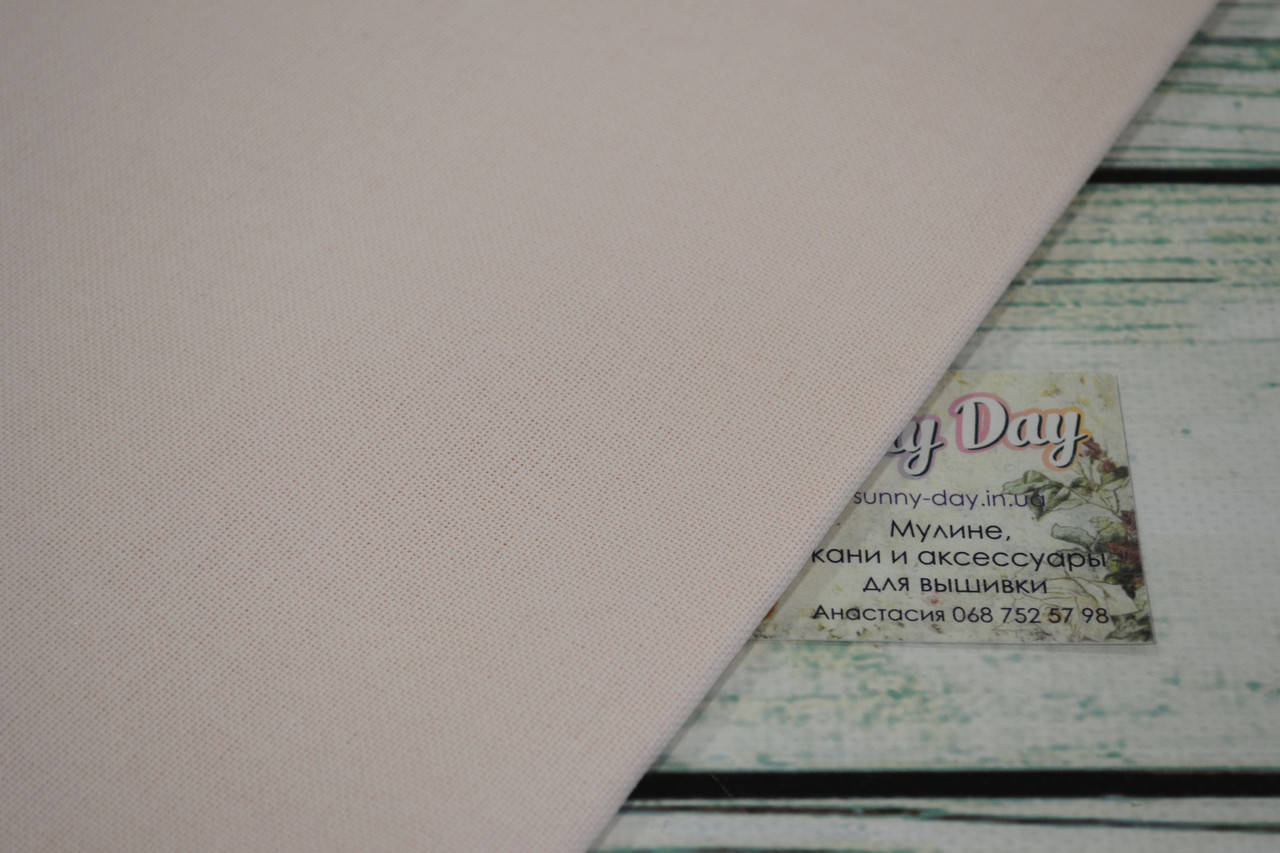 Ткань равномерного плетения 3984/4115, Murano Lugana, цвет - Light pink/нежно розовый, 32 ct 35х50см
Ткань равномерного плетения 3984/4115, Murano Lugana, цвет - Light pink/нежно розовый, 32 ct 35х50см