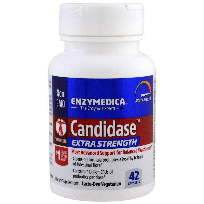 Противокандидное средство, Candidase, Extra Strength, Enzymedica, 42 капсулы (ENZ-13010)
Противокандидное средство, Candidase, Extra Strength, Enzymedica, 42 капсулы (ENZ-13010)