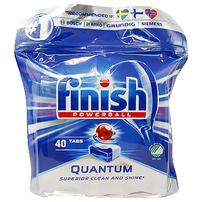 Таблетки для посудомийної машини Фініш квантум Finish quantum 40tbs 8шт/ящ (Код : 00-00011840)
Таблетки для посудомийної машини Фініш квантум Finish quantum 40tbs 8шт/ящ (Код : 00-00011840)