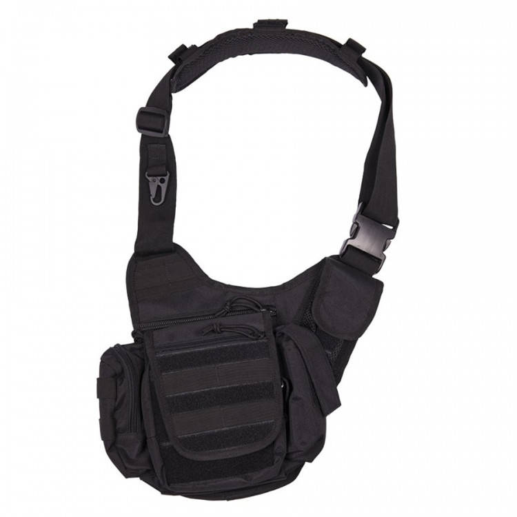 Сумка тактическая плечевая SLING BAG Molle через плечо черная Mil-Tec Германия, Черный
Сумка тактическая плечевая SLING BAG Molle через плечо черная Mil-Tec Германия, Черный