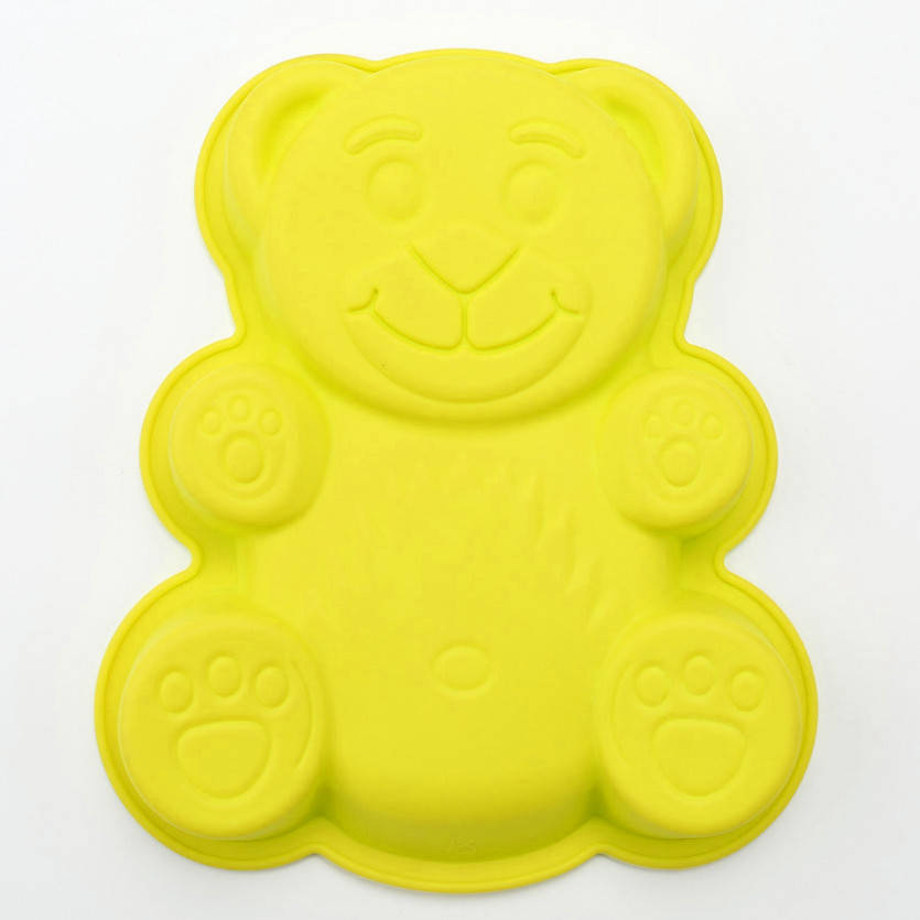 Силиконовая форма "Валера" 19*16*4 см для изготовления желейного медведя Желтый
Силиконовая форма "Валера" 19*16*4 см для изготовления желейного медведя Желтый