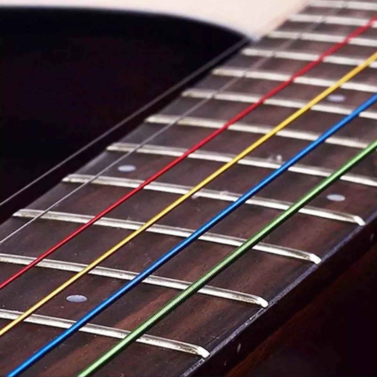 Струны для акустической гитары Радужные 
Струны для акустической гитары Радужные