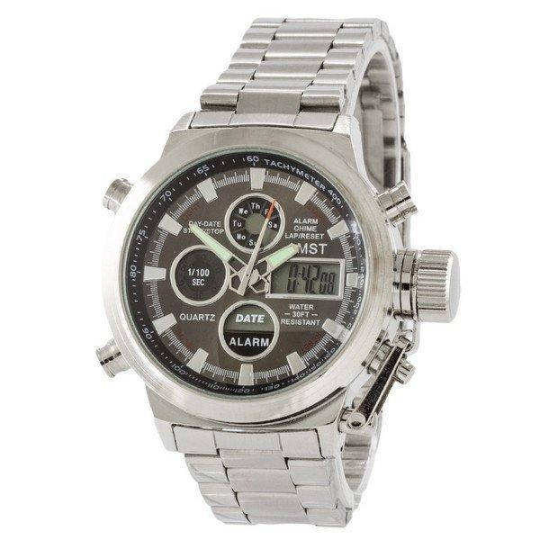 AMST 3003C Metall Silver-Black, Часы наручные, Годинники наручні, Мужские часы, Чоловічі годинники
AMST 3003C Metall Silver-Black, Часы наручные, Годинники наручні, Мужские часы, Чоловічі годинники